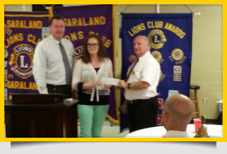 Saraland Lions Club meeting